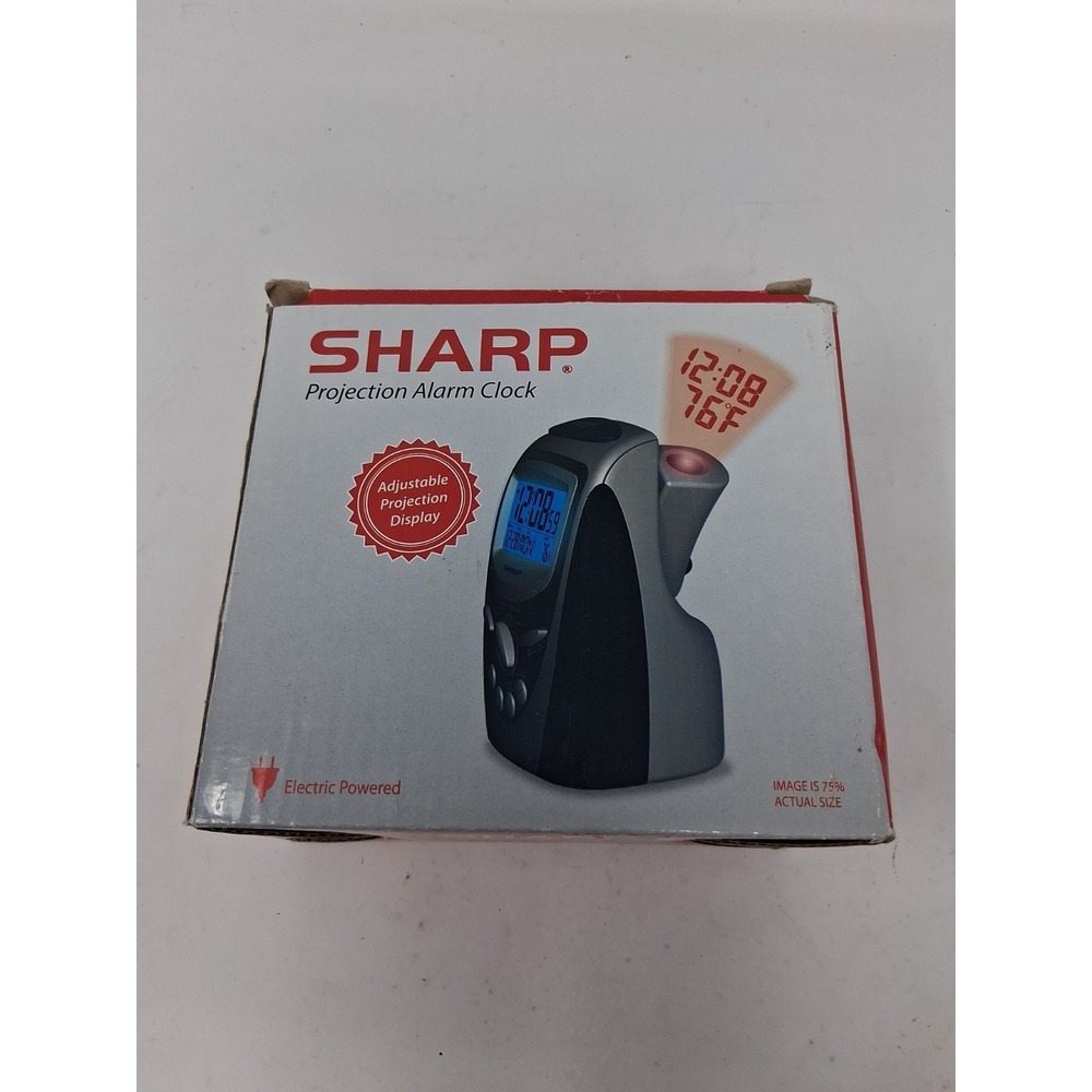 Sharp Spc508a Projection Alarm Clock
